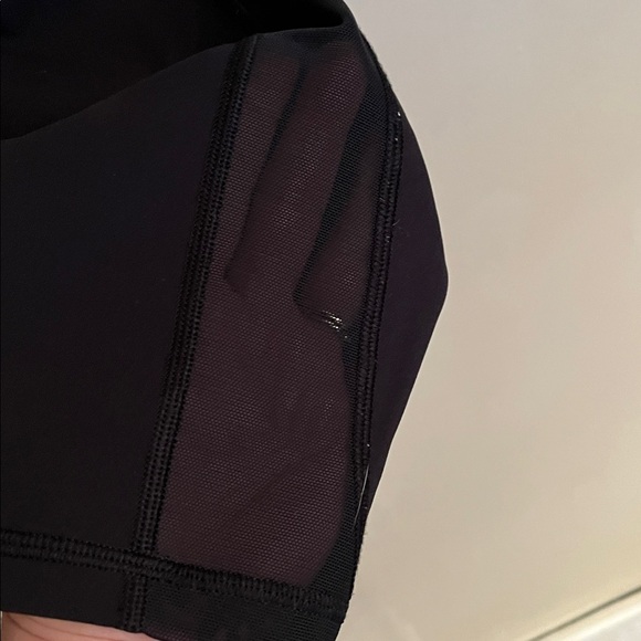 Lululemon Train Times 7/8 Pant Black Size 10 Mesh on Side of Calf - Picture 5 of 14